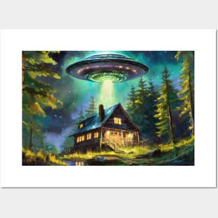 Unidentified Aerial Phenomena Posters and Art